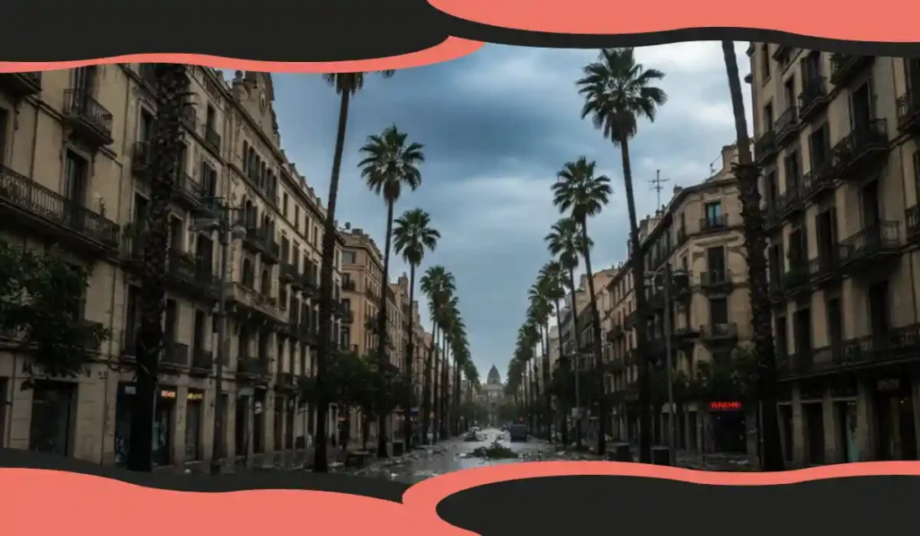 Fuertes Vientos en Cataluña
